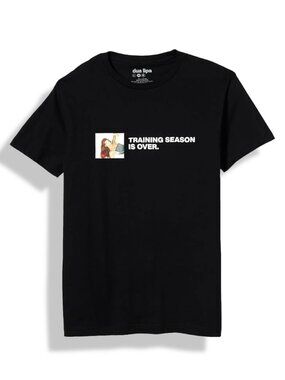 Unisex Dua Lipa Training Season Photo T-Shirt, BLACK, Size XL